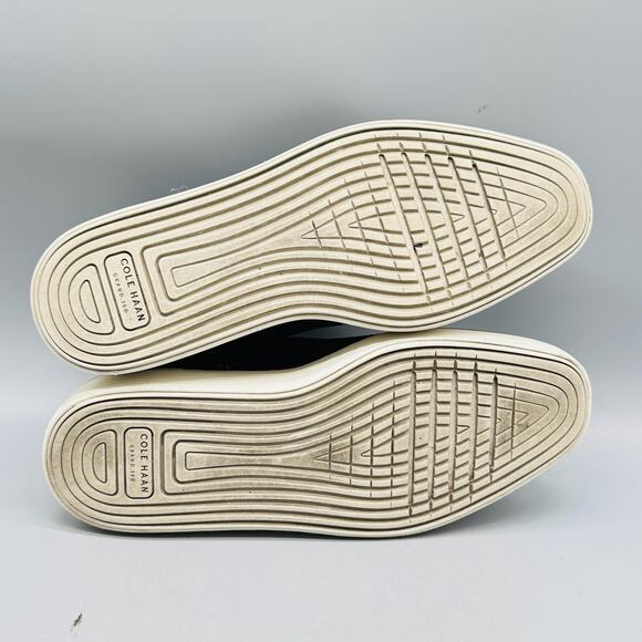 Cole Haan Shoes Womens 7 Blue Knit ZeroGrand Stitchlite Wingtip Oxford Sneakers - Picture 10 of 13